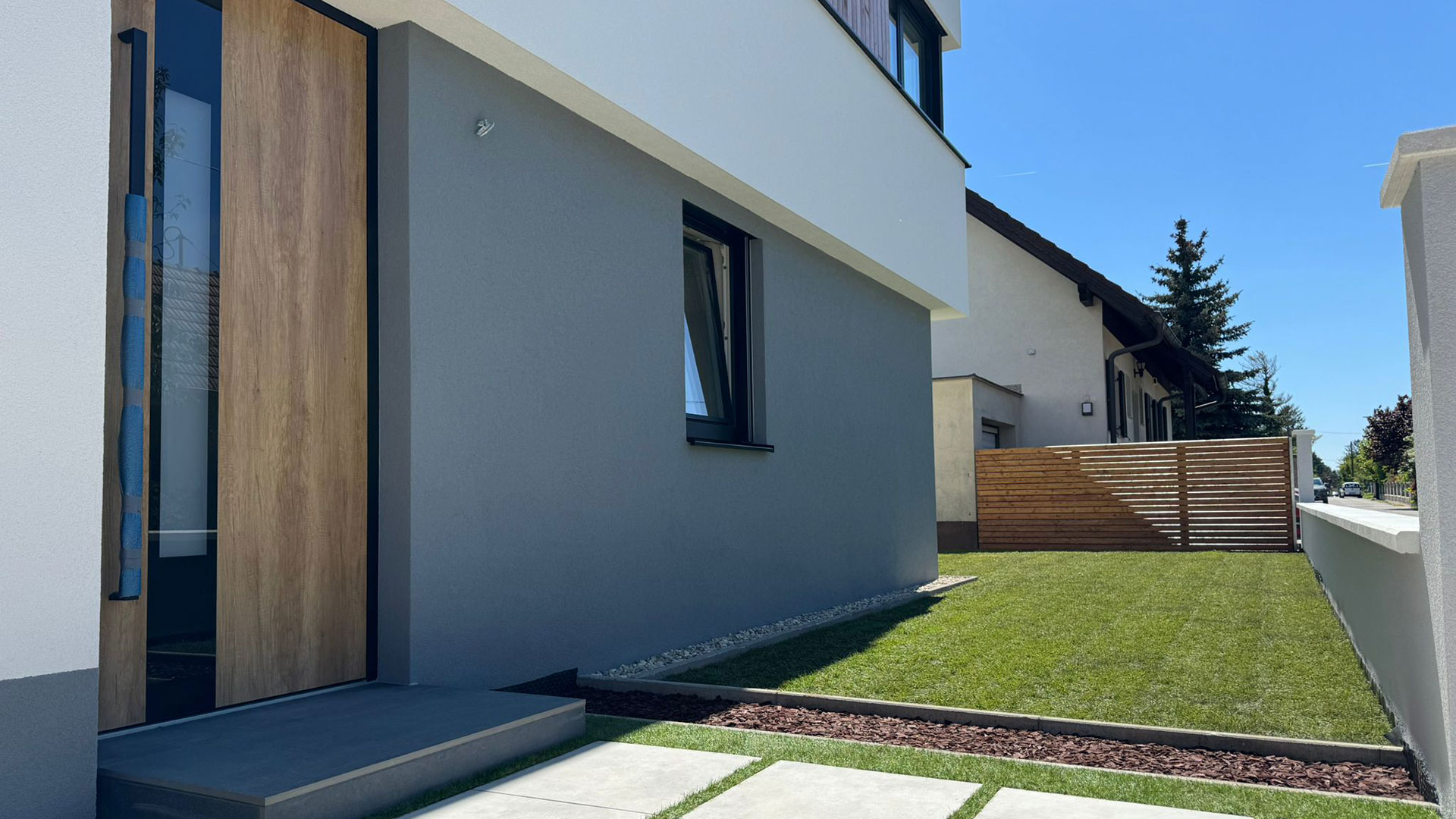 Haus mit Garten